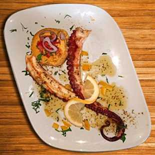 Oktopus gegrillte
